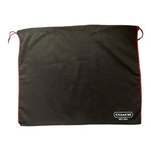 Coach Brown Cotton Drawstring Dustbag for Handbag